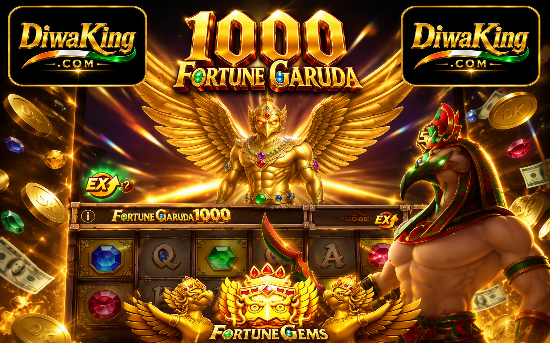 Diwa King cashier and UPI hygiene banner Diwa King
